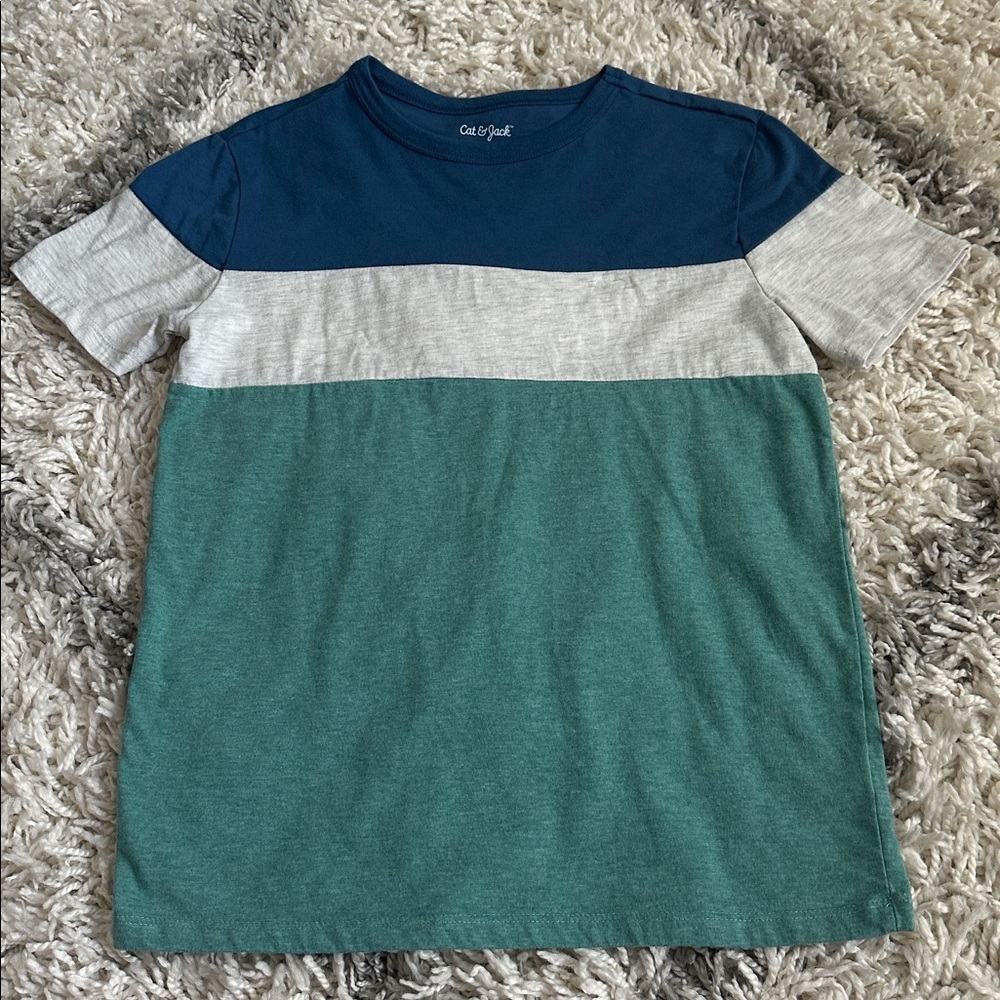 Cat & Jack Shirt Blue Green - Picture 3 of 6